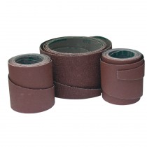 Rouleau de 25 m de bande abrasive - de grain 60 à grain 180 - Largeur 86 mm